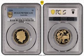 2006 $1 PR70DCAM