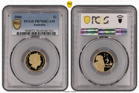 2006 $2 PR70DCAM
