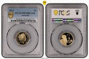 2013 $2 PR70DCAM