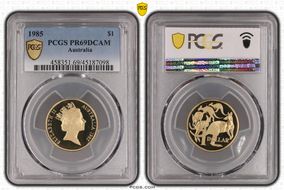 1985 $1 PR69DCAM