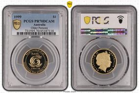 1999 $1 Older Persons PR70DCAM