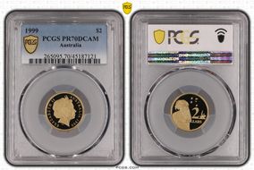 1999 $2 PR70DCAM