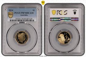 2014 $2 PR70DCAM