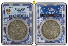 (1908)34 $1 LM-465 Cld. Conn. XF45
