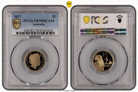 2017 $2 PR70DCAM