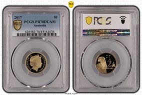 2017 $2 PR70DCAM