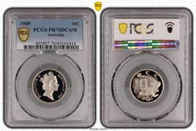 1989 10C PR70DCAM