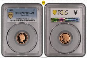 1989 1C PR70DCAM