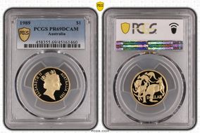1989 $1 PR69DCAM