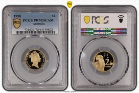 1990 $2 PR70DCAM
