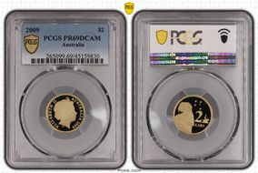 2009 $2 PR69DCAM