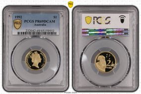 1992 $2 PR69DCAM