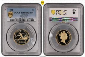 1992 $1 Olympics PR69DCAM