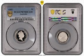 1992 5C PR70DCAM