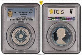 1977 50C Jubilee PR68DCAM