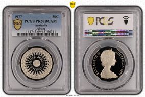 1977 50C Jubilee PR69DCAM