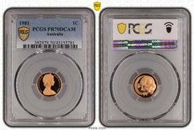 1981 1C PR70DCAM