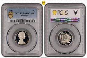 1981 10C PR69DCAM