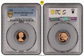 1983 1C PR70DCAM