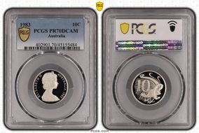 1983 10C PR70DCAM