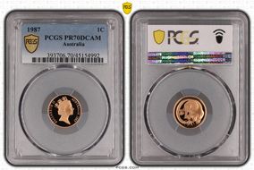 1987 1C PR70DCAM