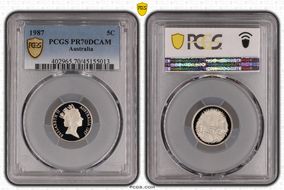 1987 5C PR70DCAM