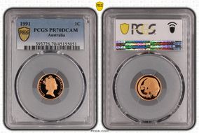 1991 1C PR70DCAM