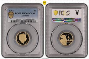 2002 $2 PR70DCAM
