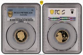 2002 $2 PR70DCAM