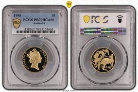 1995 $1 PR70DCAM