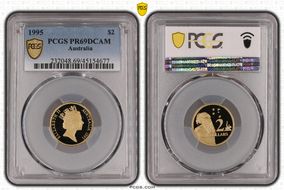 1995 $2 PR69DCAM