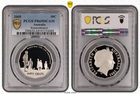 2005 50C Remembrance PR69DCAM