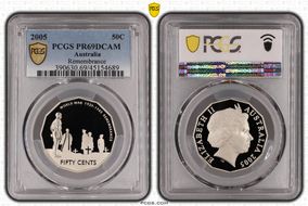 2005 50C Remembrance PR69DCAM