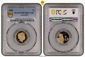 2006 $2 PR70DCAM