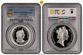 1992 $25 Queen Mother PR69DCAM