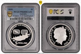 2010 $5 Aviation - S.25 Sandringham PR68DCAM