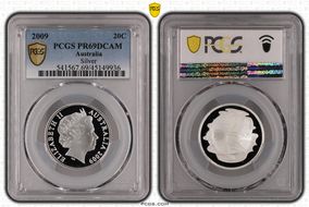 2009 20C Silver PR69DCAM