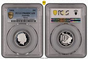 2004 10C Silver PR68DCAM