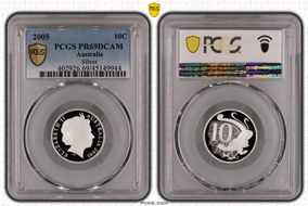2005 10C Silver PR69DCAM