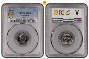 1993 5C Small SD MS68