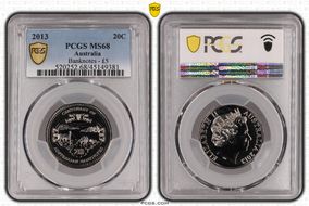 2013 20C Banknotes - £5 MS68