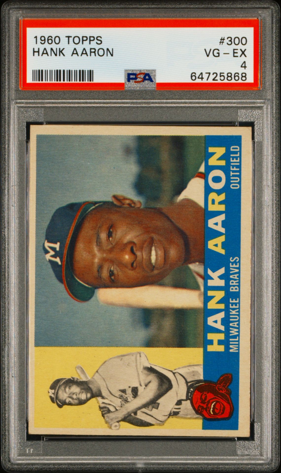 1960 Topps TOPPS #300 Hank Aaron front