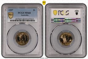 1997 $2 MS68