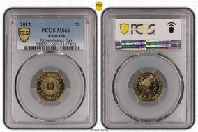 2012 $2 Remembrance Day MS66