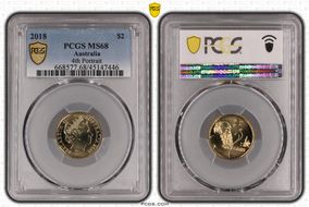 2018 $2 4th Portrait MS68