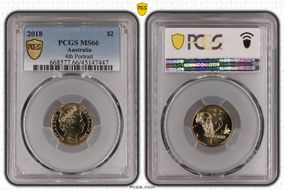 2018 $2 4th Portrait MS66