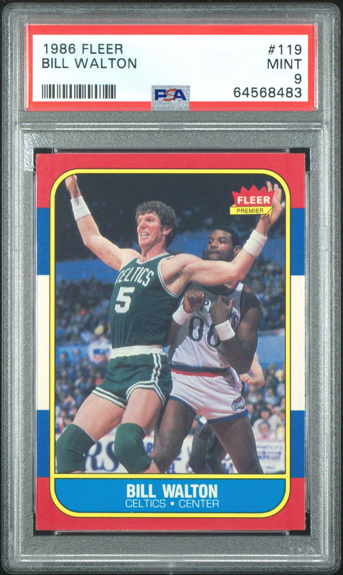 1986 Fleer FLEER #119 Bill Walton front