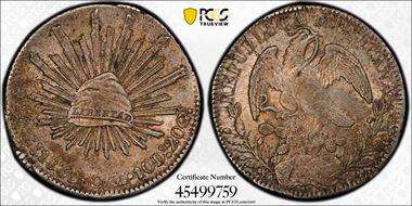 1835-Zs OM 8 R Zs15 AU58