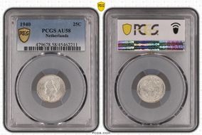 1940 25C AU58