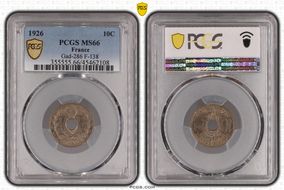 1926 10C Gad-286 F-138 MS66
